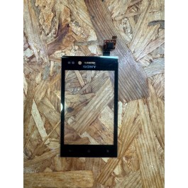 Touchscreen Preto Sony Xperia ST23i / Sony Xperia Miro Compativel