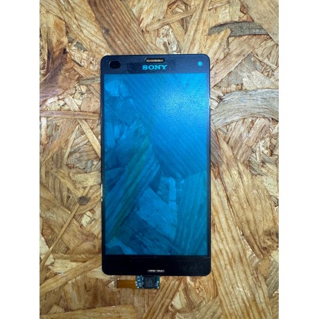 Touchscreen Preto Sony Xperia Z3 Mini Compact / Sony Xperia D5833 / Sony Xperia D5803 Compativel