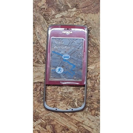 Capa Frontal Vermelha Nokia 6210n