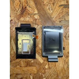 Display / LCD C/ Frame Cinzento Sony Ericsson W380 Original