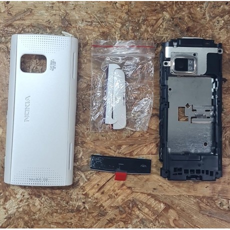 Capa Completa Branca Nokia X6