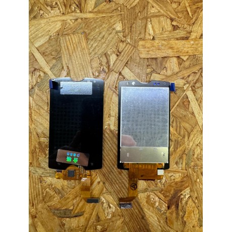 Modulo Completo Preto S/ Frame Display & Touchscreen Sony Ericsson Xperia mini Pro / Sony Ericsson Xperia SK17i Compativel