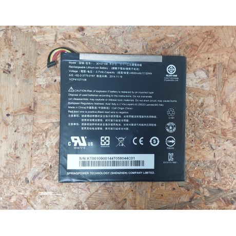 Bateria Acer Iconia Tab 8 / Acer W1-810 Recondicionado Ref: 30107108