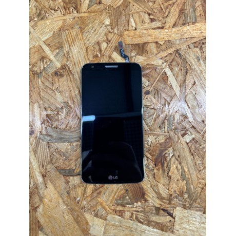Modulo Completo C/ Frame Preto Display & Touchscreen LG G2 / LG D802 Compatível