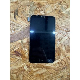 Modulo Completo Preto S/ Frame Display & Touchscreen HTC One X Compatível
