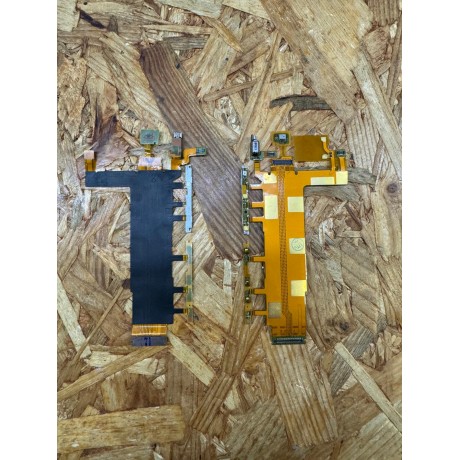 Flex Botões ON/OFF Volume C/ Microfone & Vibrador Sony Xperia Z3 / Sony Xperia D6603 Compativel