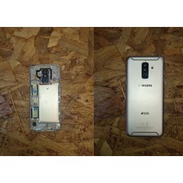 Middle Cover C/ Flex ON / OFF & Volume & Vibrador Samsung Galaxy A6 Plus / Samsung SM-A605FN/DS Recondicionado