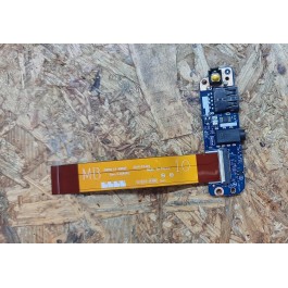 Botão ON / OFF C/ Conector USB & Jack de Audio Dell Latitude E7440 / Dell P40G Recondicionado Ref: LS-A961P