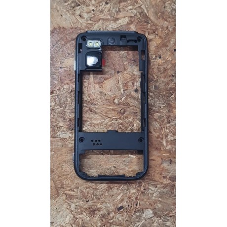 Middle Cover Preta Nokia 5610 Original