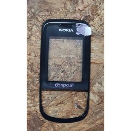 Capa Frontal Preta Nokia 3600s Original