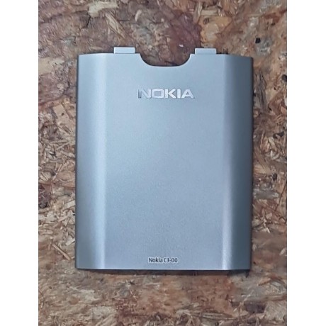 Tampa de Bateria Cinza Nokia C3-00 Original