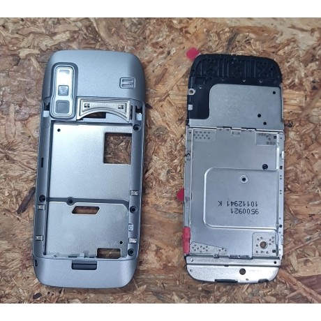 Middle Cover Cinza & Slide Nokia E75 Original