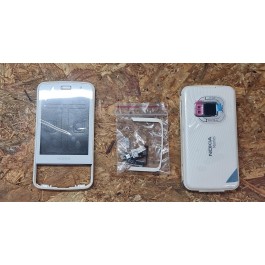 Capa Completa S/ Teclado Branca Nokia N96 Compativel