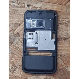 Middle Cover Preta Nokia N96 Original
