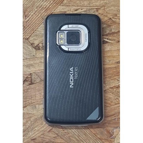 Middle Cover & Tampa de Bateria Preto Nokia N96 Original