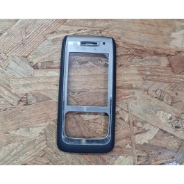 Capa Frontal S/ Teclado Castanho Preto Nokia E65 Original