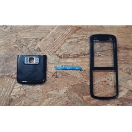 Capa Frontal & Cover VGA Preta Nokia 5320 Original