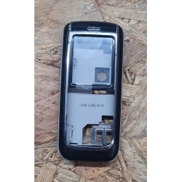 Capa Frontal & Middle Cover Preta Nokia 6234 Original