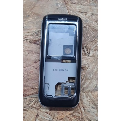 Capa Frontal & Middle Cover Preta Nokia 6234 Original