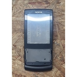 Capa Completa Preta S/ Teclado Nokia X3-02 Original