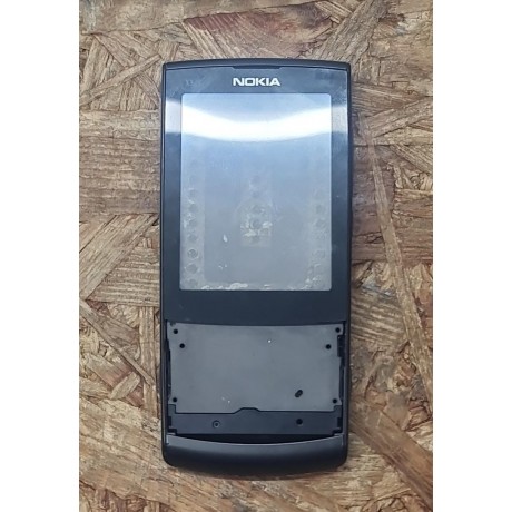 Capa Completa Preta S/ Teclado Nokia X3-02 Original