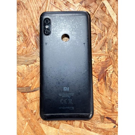 Tampa De Bateria Preta Xiaomi Mi A2 Lite / Xiaomi M1805D1SG Recondicionado