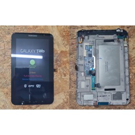 Modulo Completo C/ Frame Samsung P1000 / Samsung Galaxy Tab Preto Ref: 8010-00116A