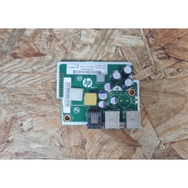 USB Board & Conector de Rede HP RP7800 Recondicionado Ref: 700597-001