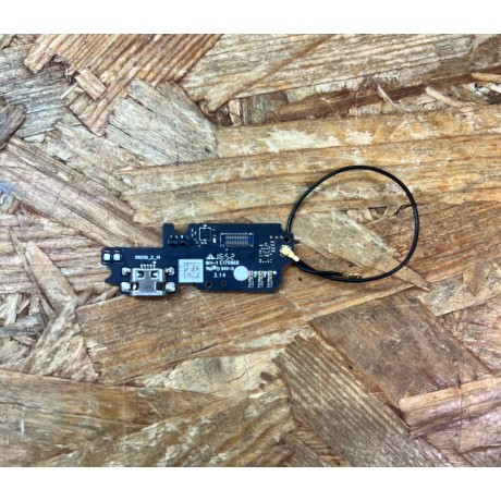 PCB C/ Conector de Carga C/ Antena Coaxial Asus Zenfone 3 Max ZC553KL Recondicionado