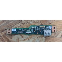 USB Board C/ Sensor IR & Botão Switch Toshiba S2450-101 Recondicionado Ref: G5B000520-0A