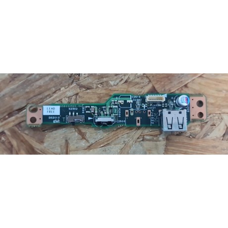 USB Board C/ Sensor IR & Botão Switch Toshiba S2450-101 Recondicionado Ref: G5B000520-0A