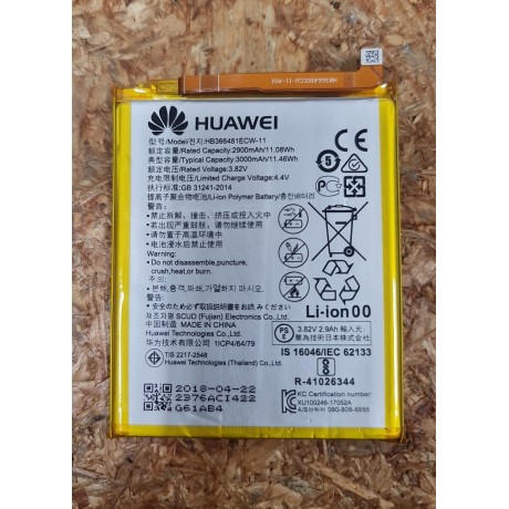 Bateria Huawei Y6 2018 Recondicionado Ref: HB366481ECW-11