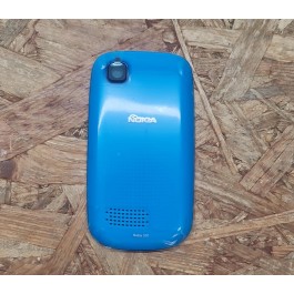 Capa Tampa de Bateria Azul Nokia 201