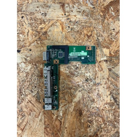 USB Board C/ Jack Audio & VGA Asus K52J Recondicionado Ref: 69N0GUB10D03-01