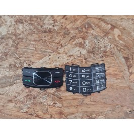 Teclado Completo LG GU230 Preto Original