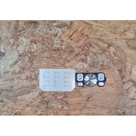 Teclado Completo Sony Ericsson W910 Branco Original