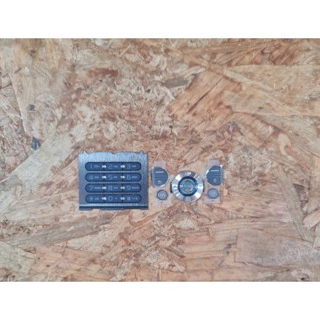 Teclado Completo Sony Ericsson W580i Cinza Original