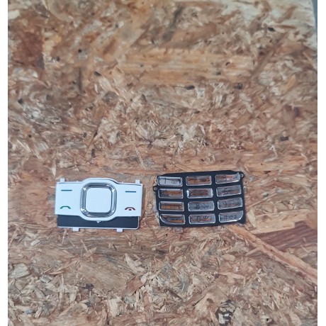 Teclado Completo Nokia 7610s Branco Original