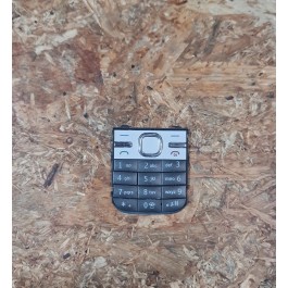 Teclado Nokia C5 Preto & Cinza Original