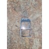 Capa Frontal Cinza Claro Metal Nokia E71 Original