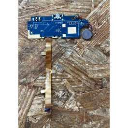 PCB C/ Conector de Carga C/ Vibrador Meo Smart A75 Recondicionado