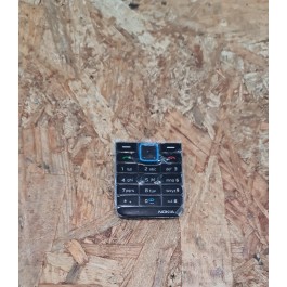 Teclado Nokia 3500c Azul Original