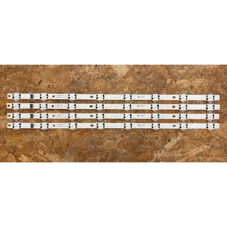 Kit de Barras Led LG 55UQ75006LF Ref: HL-99550CSP1616-0801S-01 B0 4X8