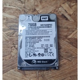 Disco Rigido 750GB Western Digital Sata 2.5 Recondicionado Ref: WD7500BPKX