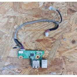 Placa USB Board C/ Conector de Carga HP Pavillion DV6000 Recondicionado Ref : DAA181B18A1