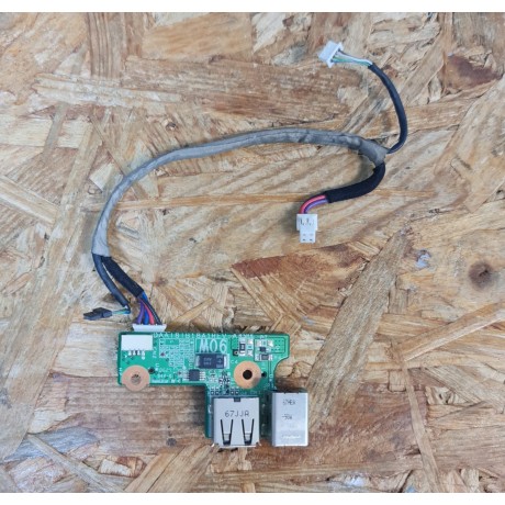 Placa USB Board C/ Conector de Carga HP Pavillion DV6000 Recondicionado Ref : DAA181B18A1