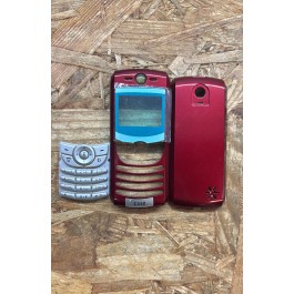 Capa Completa Vermelha Motorola C550 Compativel