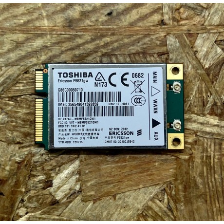 Placa Modem 3G Toshiba Portege R830-1JD Recondicionado Ref: G86C00059710