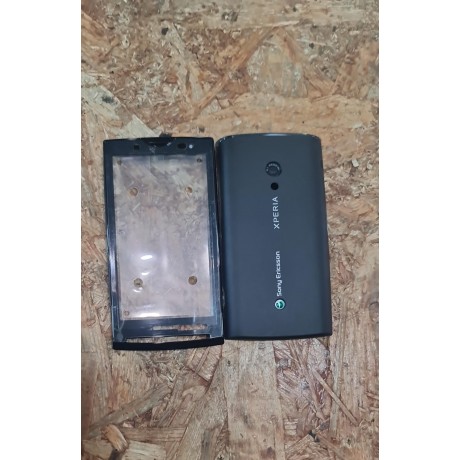 Capa Completa Preta Sony Ericsson Xperia X10 Original