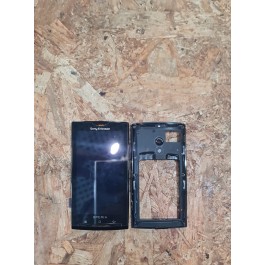 Modulo Completo & Middlecover Preto Sony Ericsson Xperia X10 Original